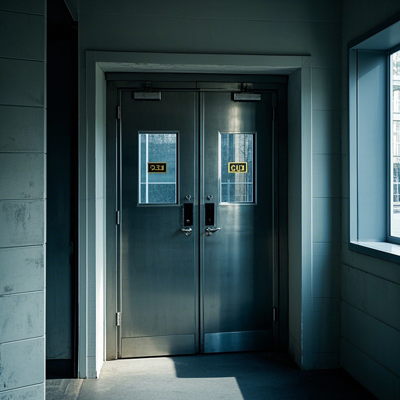 鋼質(zhì)防火門安裝流程(圖1) 防火門展示.jpg