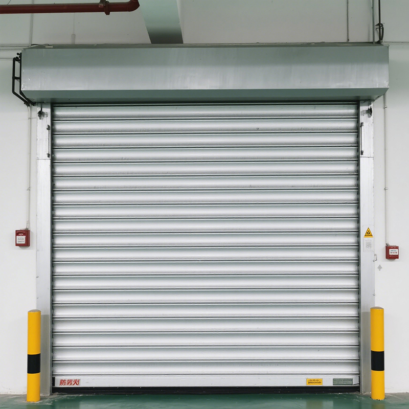 防火卷簾兩側(cè)均需要設(shè)置火災(zāi)探測(cè)器組嗎?(圖1) 生成防火卷簾門圖片.jpg